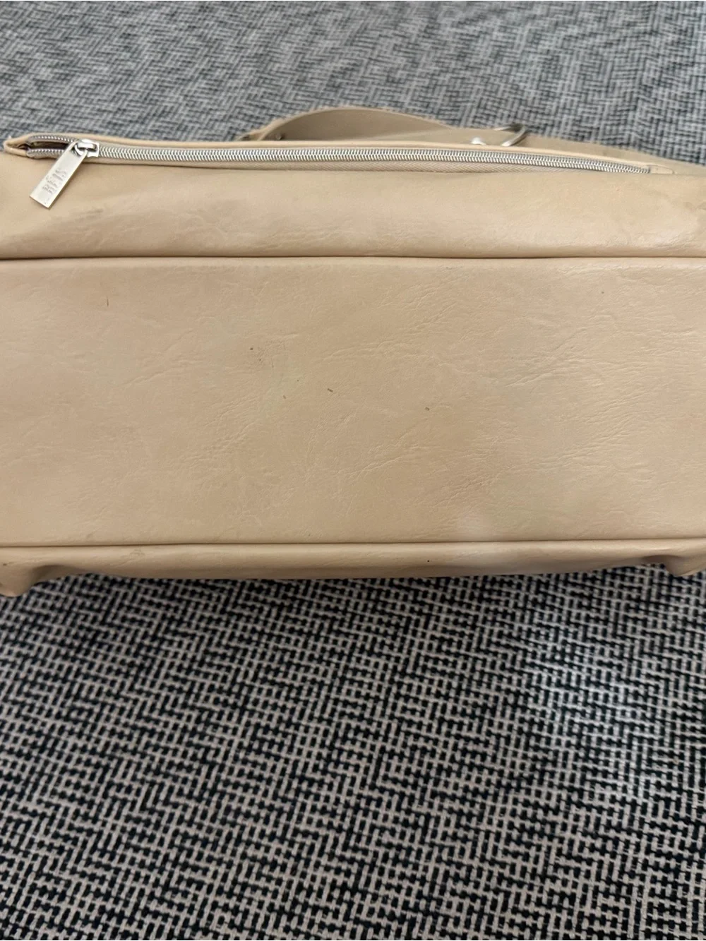 BÉIS Beige Diaper Bag with Shoulder Strap & Stroller Straps